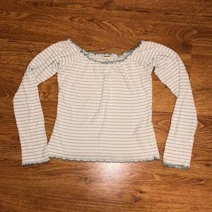 Garage Off the Shoulder Shirt